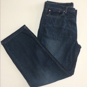 Levi’s Dark Wash Straight Leg Jeans Size 40x30 514
